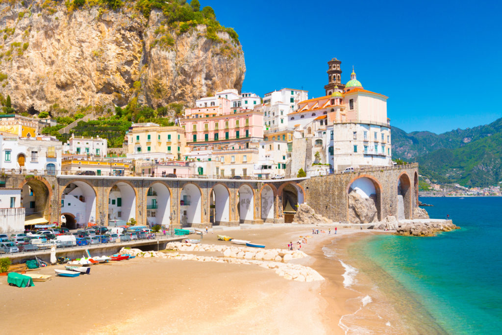 Atrani - hidden beaches in Europe