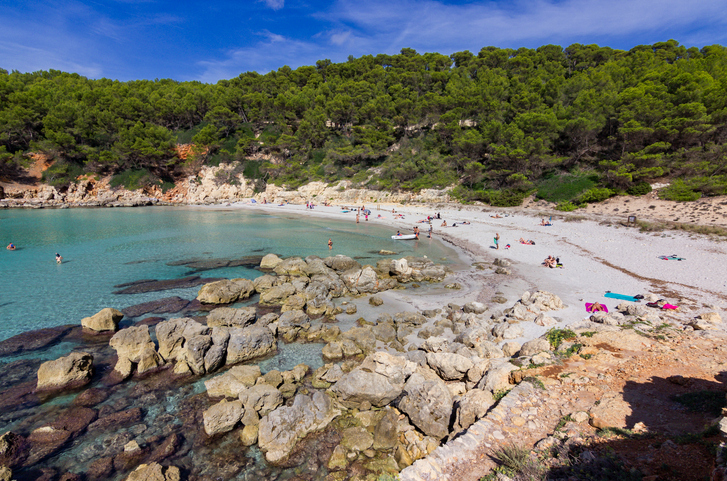 Escorxada beach - best beaches in Menorca