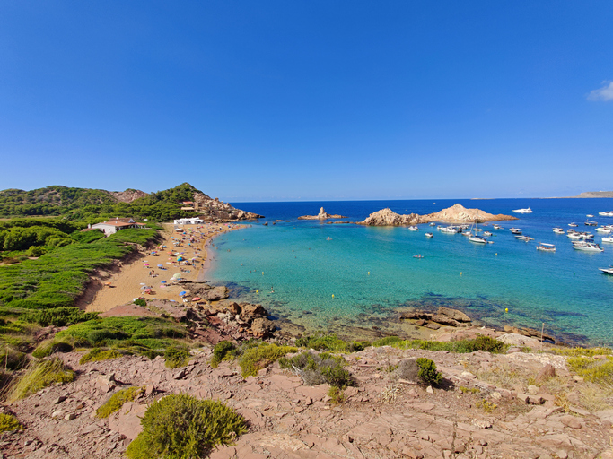 Cala Pregonda - best beaches in Menorca