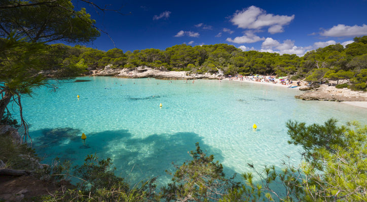 Cala Turqueta - best beaches in Menorca