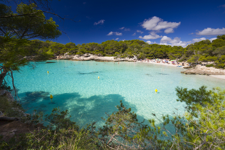 Cala Turqueta - best beaches in Menorca