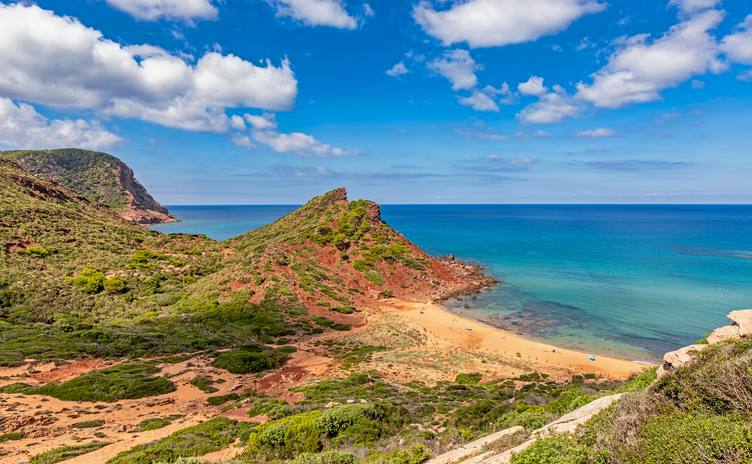 Cala del Pilar - best beaches in Menorca