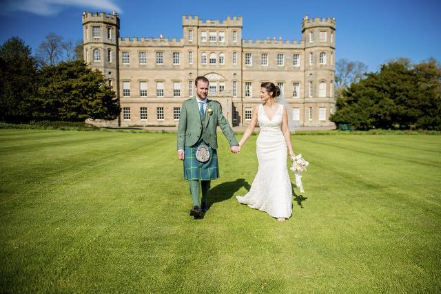 Langton Castle wedding