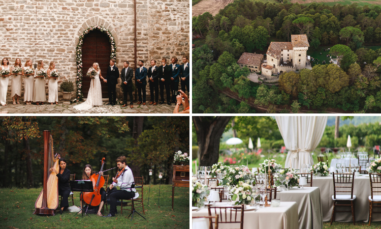 Castello Gubbio - wedding venues in Italy