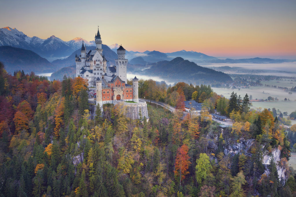 Neuschwanstein Castle - fairytale castles