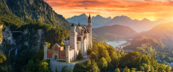 Neuschwanstein - fairytale castles header