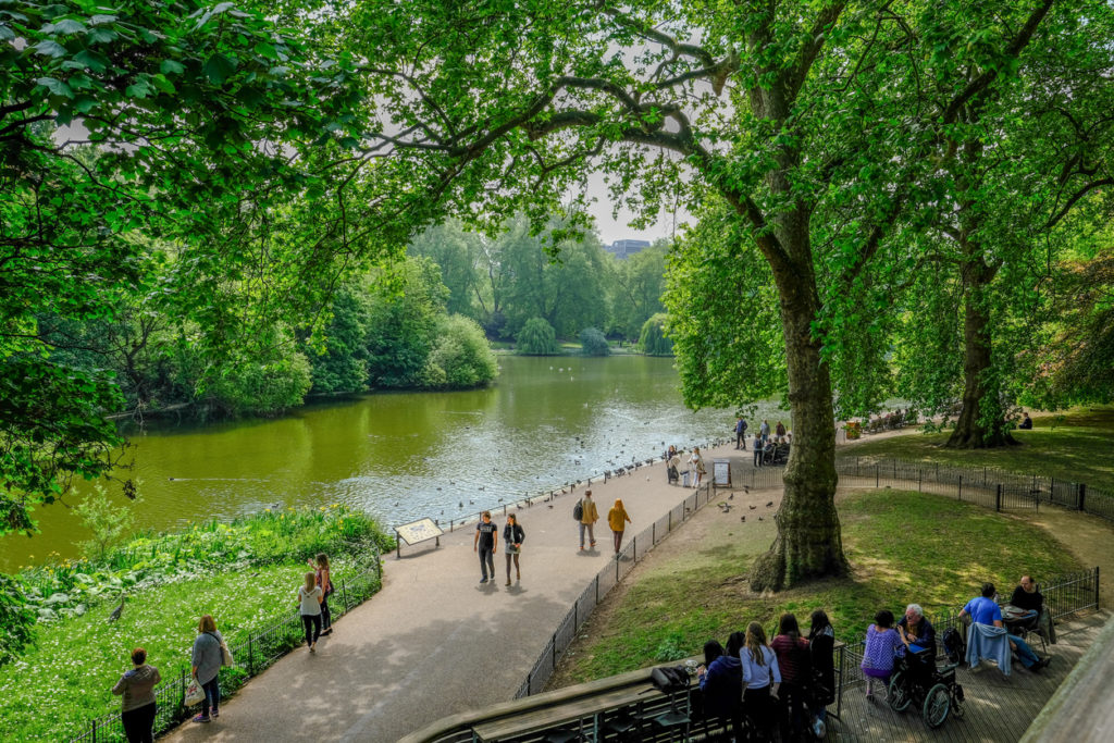 St James Park - UK's most popular parks