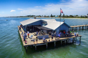 Aerial view of Anna Maria Island food to try in Anna Maria Island