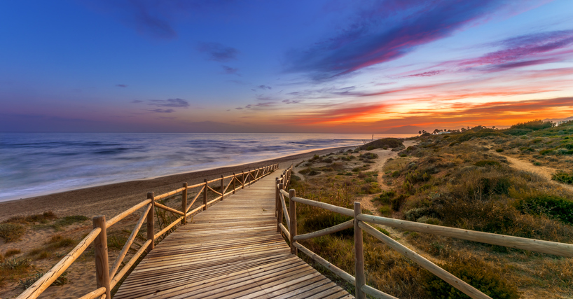 Playa de Cabopino - beaches near malaga